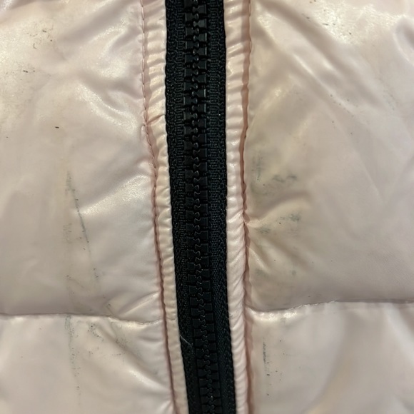 SAM. New York baby winter jacket in pink with real fur trimmed hood - Picture 2 of 4